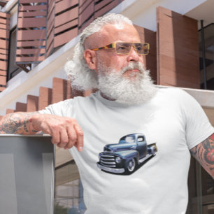Amante de Caminhão Antigo – Camiseta Personalizáve