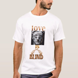 amante de camiseta de amor cego