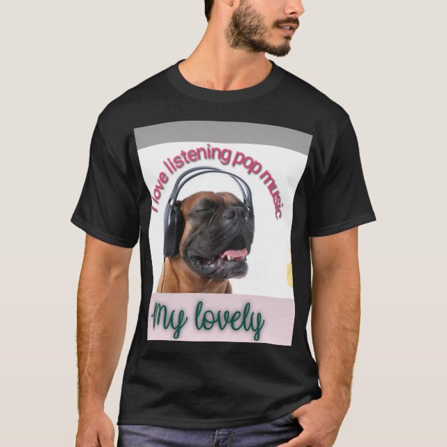Amante de cão da camisa (Frente)