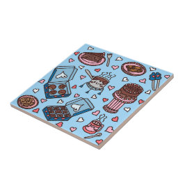 Amante de chocolate fofo