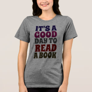 AMANTE DE LIVROS, BOM DIA PARA LER T-SHIRTS