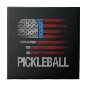 Amante de Paddleball de Pickleball da Bandeira dos