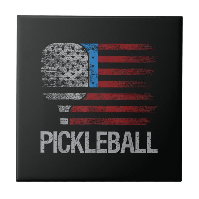 Amante de Paddleball de Pickleball da Bandeira dos (Frente)