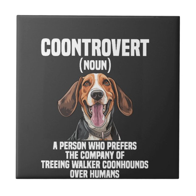 Amante do Treeing Walker Coonhound Cachorro Coontr (Frente)