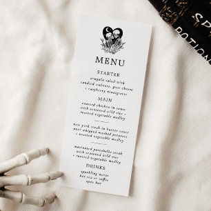 Amantes até o Menu Esqueletos e Rosas da Morte