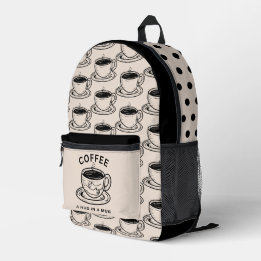 Amantes De Café | Abraço na mochila de Mug
