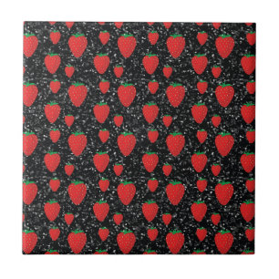 Amantes de Frutas Vermelhas Morango Doce Elegante