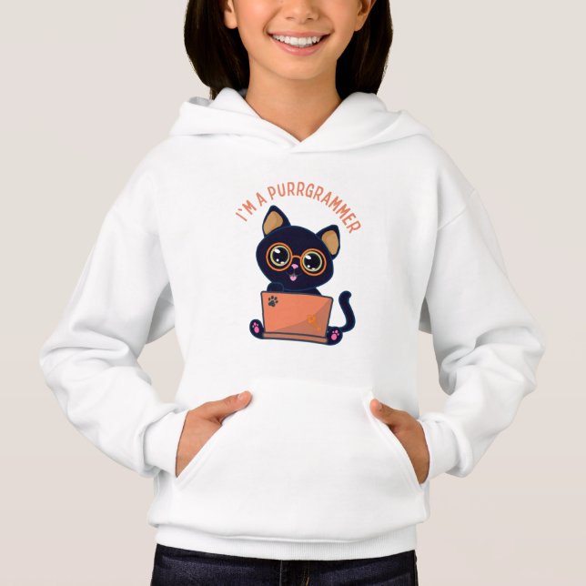 Amantes de Gatos Eu sou um purrgramador Programado (Frente)