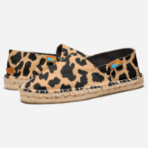 Amantes de os animais Faux Leopard Black Impressão