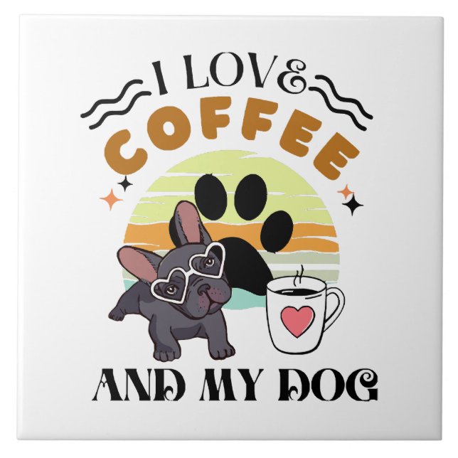 Amantes do Café - Eu Amo Café E Meu Cachorro (Frente)