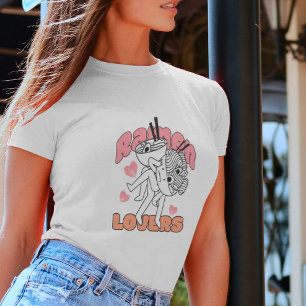 Amantes do Ramen Retrô Macarrão Cartoon Preto Bran