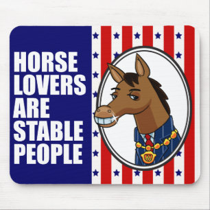 Amantes Mousepad do cavalo