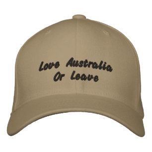 Amar A Austrália Ou Sair, Boné De Barramento De 