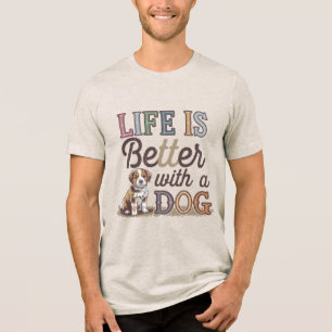 Amar cachorros a vida é melhor com um cachorro