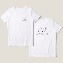 Amar Como Jesus | Roupas de Igreja Cristã Fé