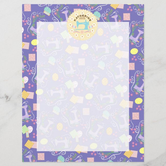 Amar Máquina de Costura Roxo (Frente)