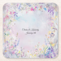 Amara Porta-copos Quadrado Personalizável