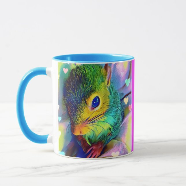 Amaranto cercado pela caneca do amor (Esquerda)