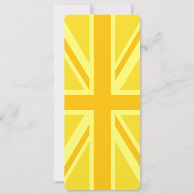 Amarelo Amarelo Jack British Flag Background (Frente)
