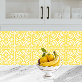 Amarelo Azulejos Português do Mediterrâneo