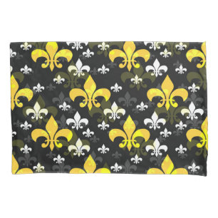 Amarelo Branco Fleur De Lis