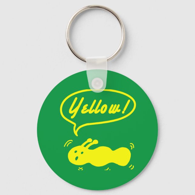 Amarelo! Chaveiro (Frente)