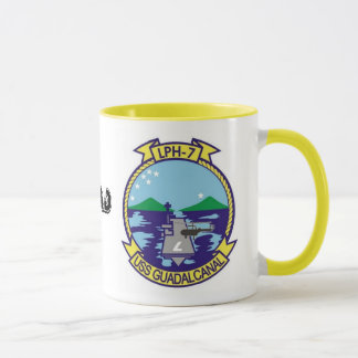 Amarelo dourado da caneca de Guad