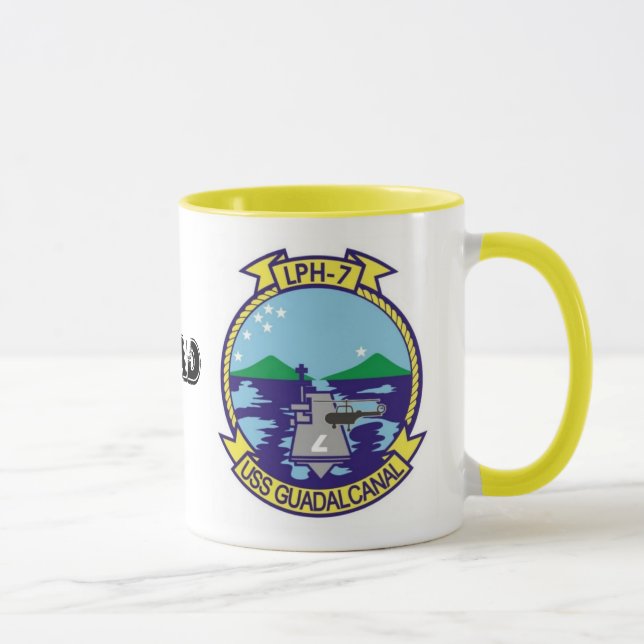 Amarelo dourado da caneca de Guad (Direita)