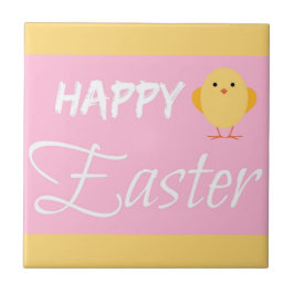 Amarelo felz pascoa pequeno Pintinho