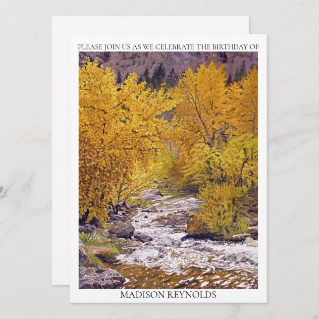 Amarelo Laranja Violeta Colorida Todo Ano Aniversá (Frente/Verso)