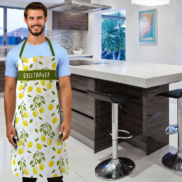 Amarelo limão-limão personalizado, cozinha
