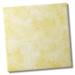 Amarelo Na moda simples<br><div class="desc">Na moda Happy Simple Watercolor Marble Yellow cerâmica azulejo. Um pano de fundo amarelo divertido fornece a canvas de um banheiro bonito e contemporâneo, parede de cozinha ou faixa de sotaque! Não por cima, mas algo especial e divertido. A parte divertida desta design é que o padrão 'aquarela' ou 'mármore'...</div>