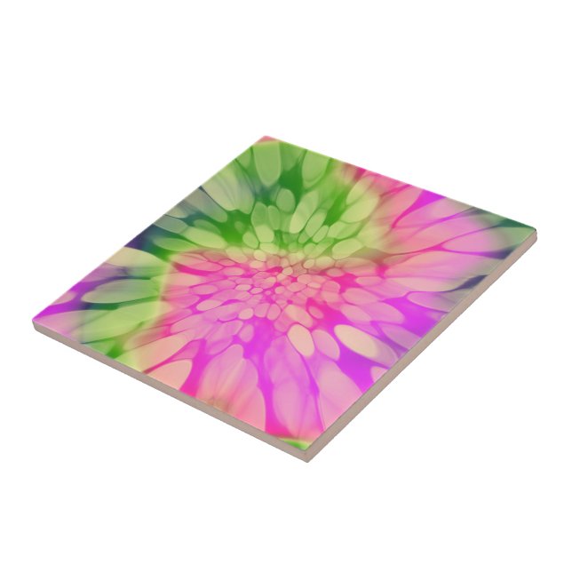 Amarelo rosa e Tie-dye verde (Lateral)