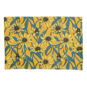 Amarelo Rudbekia em amarelo