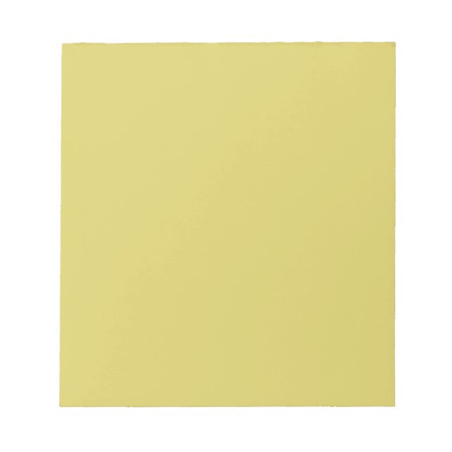 Amarelo Suave e Aconchegante - Bloco de Notas Mini (Frente)