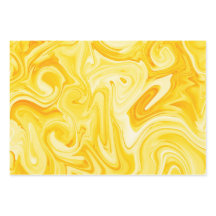 Amarelo Verde Azul Arte de Tinta Redemoinhos Color