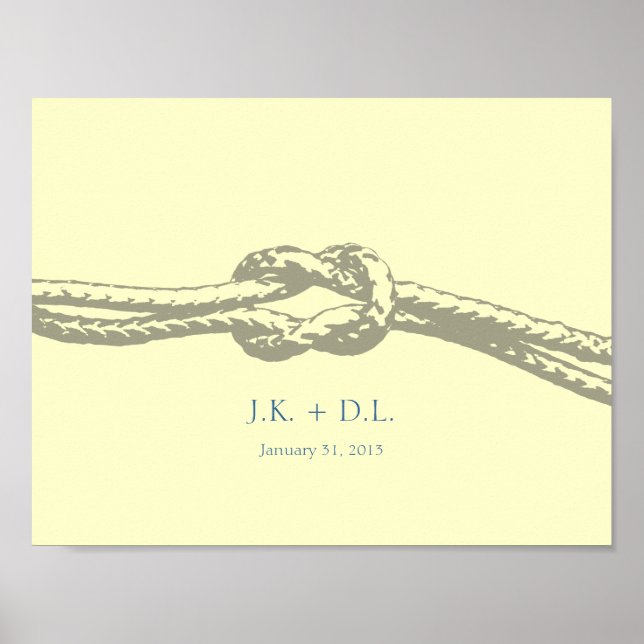 Amarre o impressão personalizado do nó (Frente)