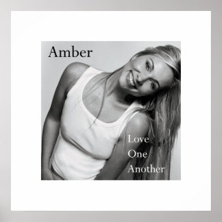 Amber — amor-um-outro Poster UV 20x20 compatível