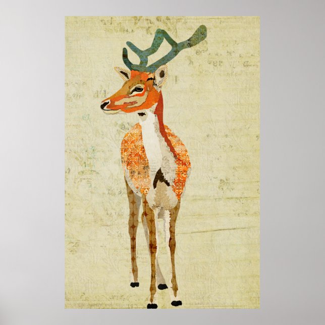 Amber Buck Art Poster (Frente)