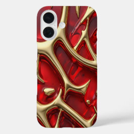 Amber e Dourado nº 2 - iPhone 16 Capas