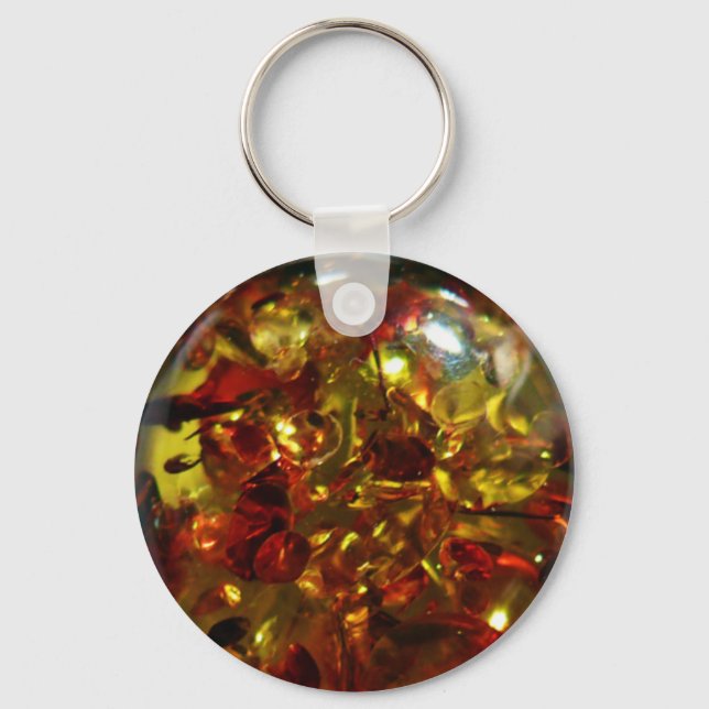 Amber Fossil Chaveiro (Frente)