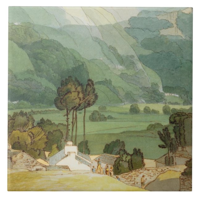 Ambleside, 1786 (w/c com caneta e tinta sobre o (Frente)