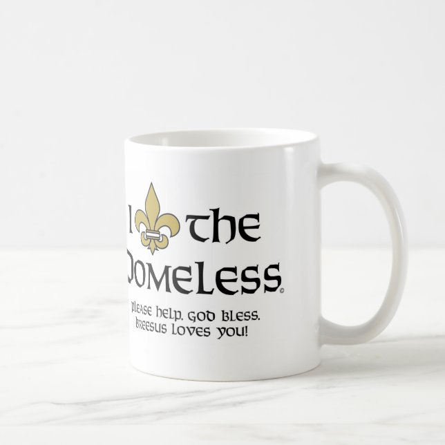 Ame a caneca de Domeless (Direita)