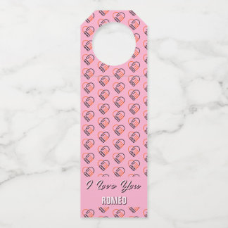 Ame a Etiqueta do Cabeçalho de aperto do Coração