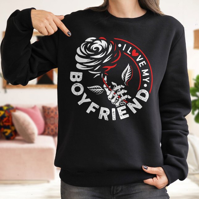 Ame A Minha Camiseta De Namorada, Camisa De Rosa P (Criador carregado)