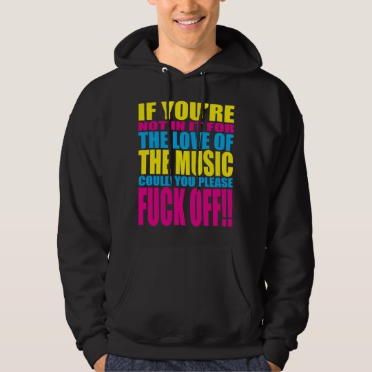 Ame a música moletom