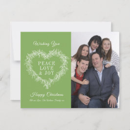 Ame alegria verde embelezamento foto do coração Na