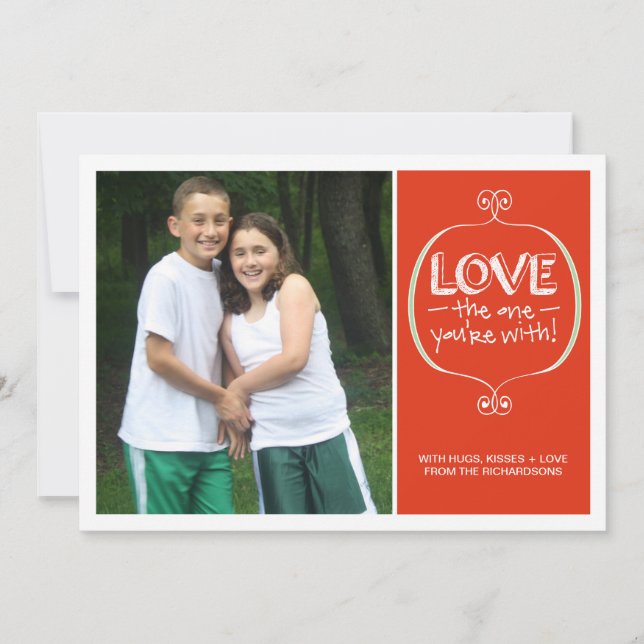 Ame aquele com quem você está! (Frente)