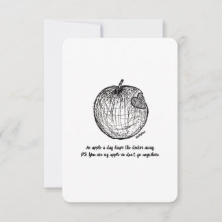 Ame e agradeça, Não vá a lugar nenhum, carta plana