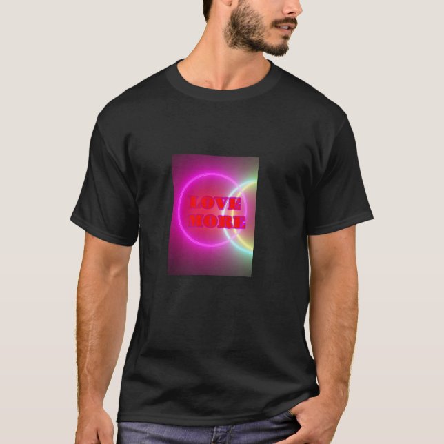 Ame mais - camiseta (Frente)